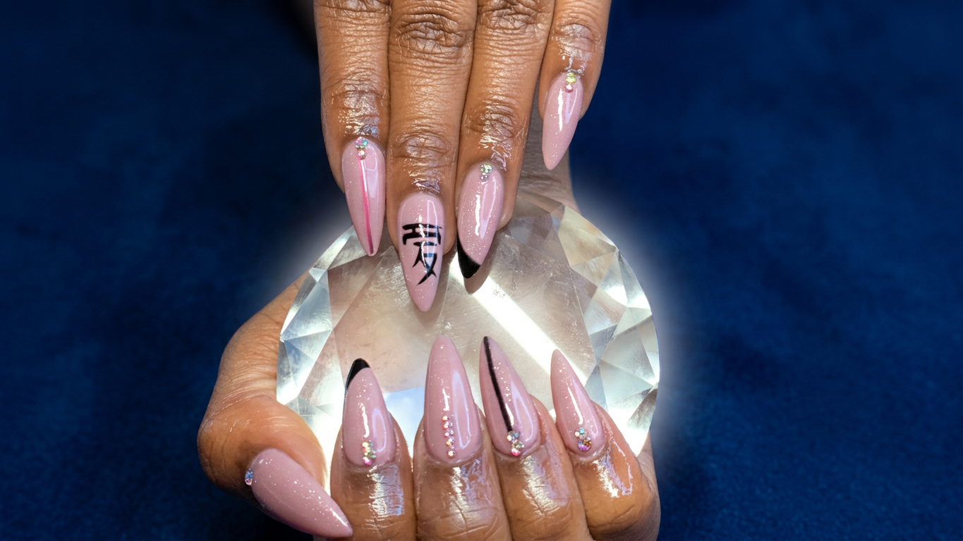 Nude Kanji Stilettos